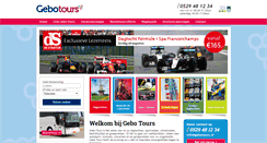 Desktop Screenshot of gebotours.nl